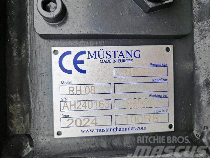 Mustang RH08 Abbruch-Pulverisierer Hydraulik / Trykluft hammere