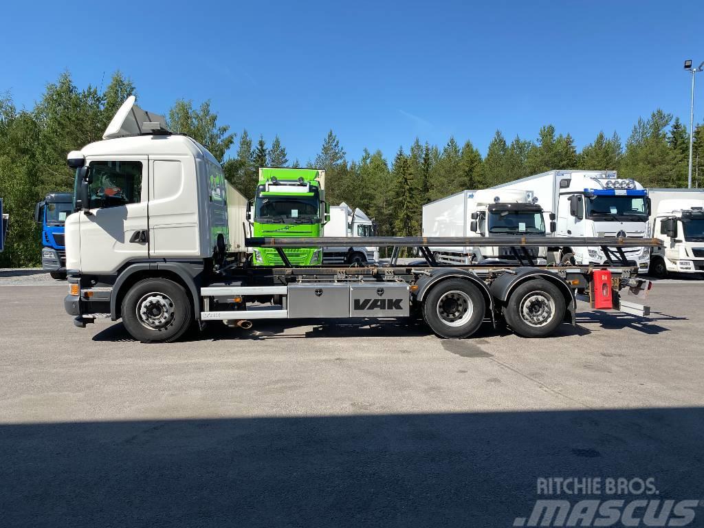 Scania G490 6x2*4 Lastbiler med containerramme / veksellad