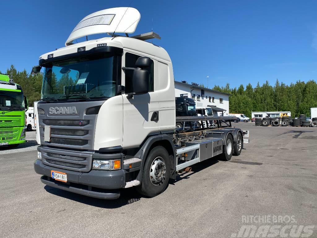 Scania G490 6x2*4 Lastbiler med containerramme / veksellad