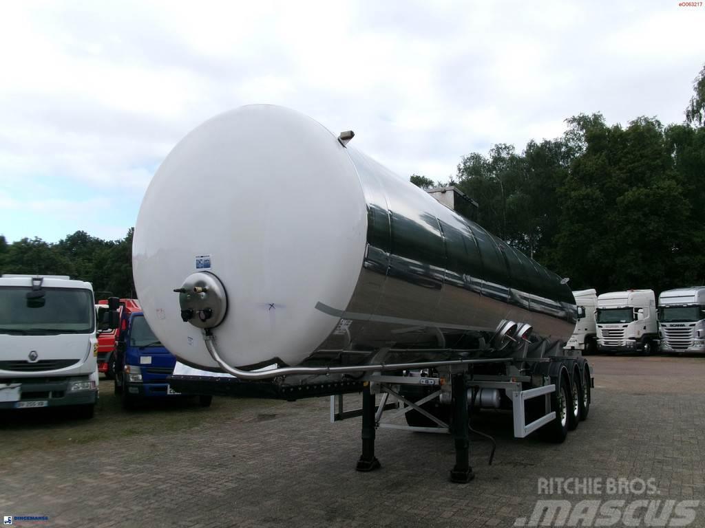 Maisonneuve Food tank inox 30 m3 / 1comp Semi-trailer med Tank