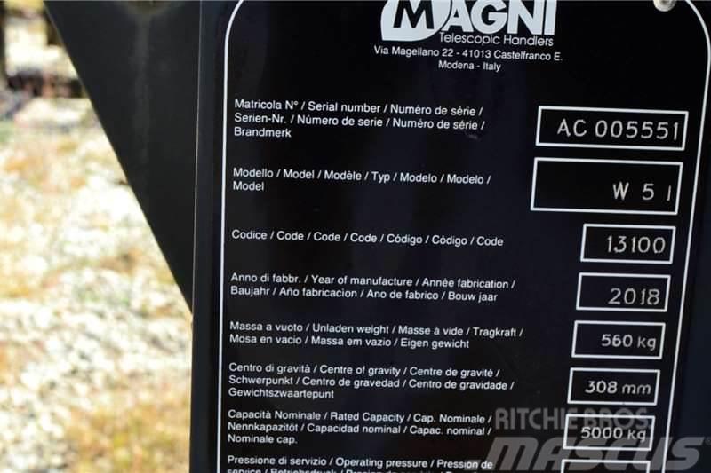 Magni 2018 New Magni 5 ton Winch Afgrødehåndtering - Andet udstyr