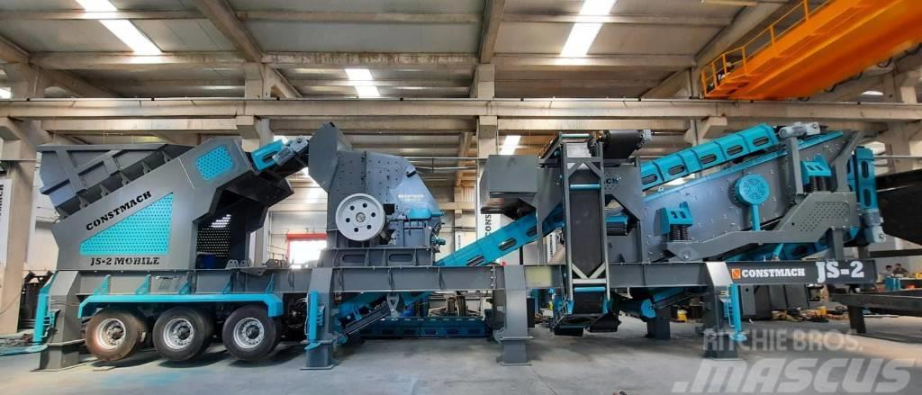 Constmach 250-300 tph Mobile Impact Crushing Plant Mobile knusere
