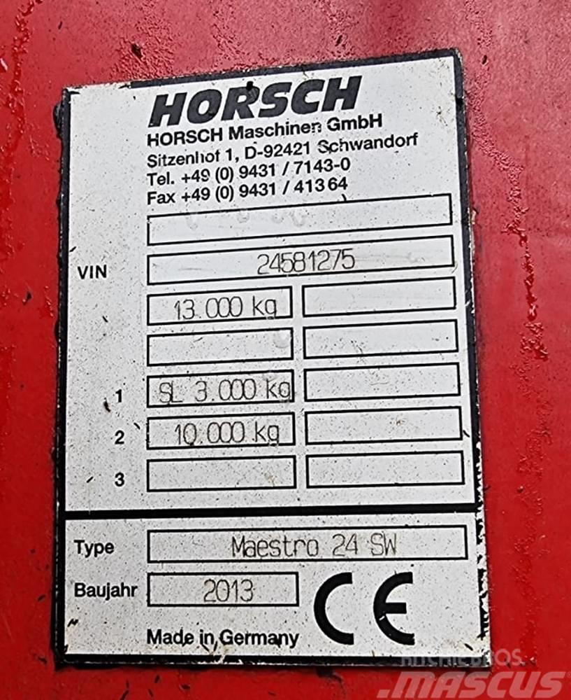 Horsch Maestro 24 SW Kombi-såmaskiner