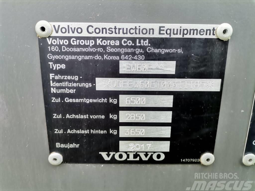 Volvo EW 60 Gravemaskiner på hjul