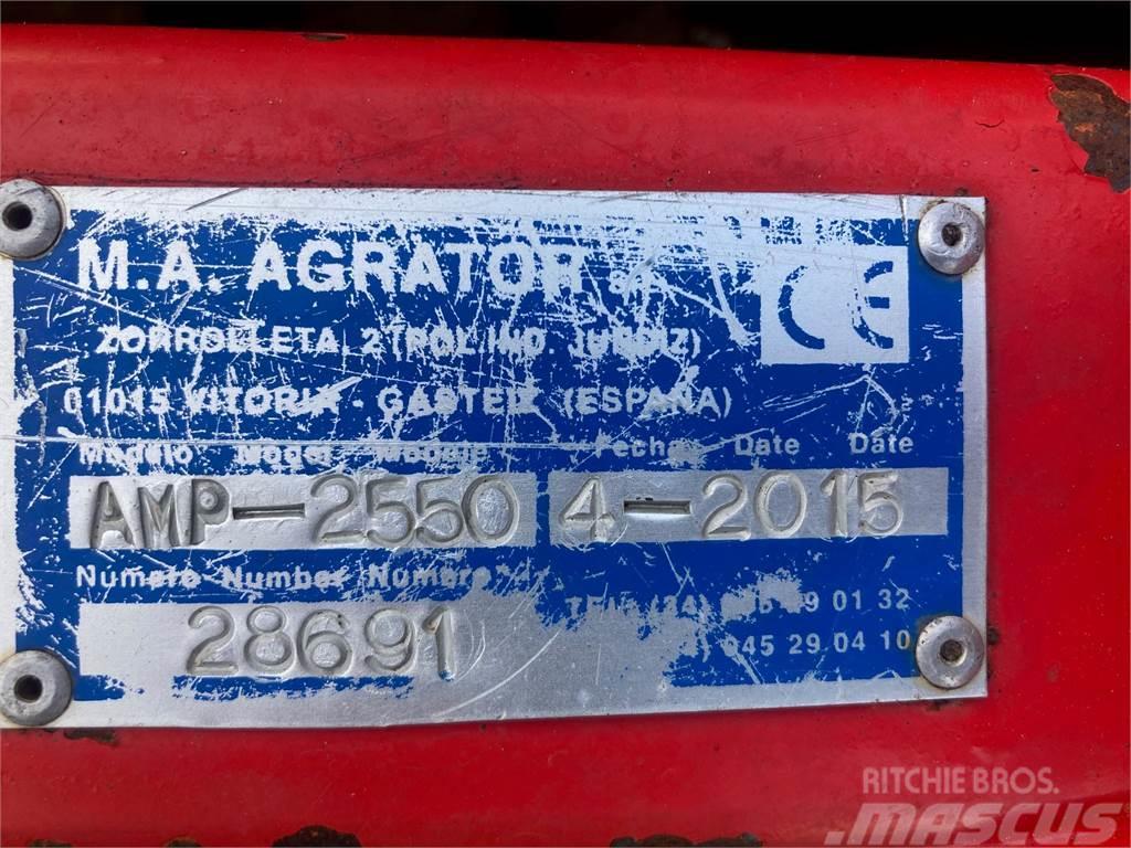 Agrator AMP 255 Elektriske harver / jordfræsere