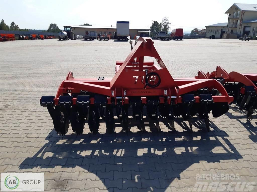 Dexwal brona talerzowa TUR 2,7 m z hydropakiem Andre jordbearbejdningsmaskiner og andet tilbehør