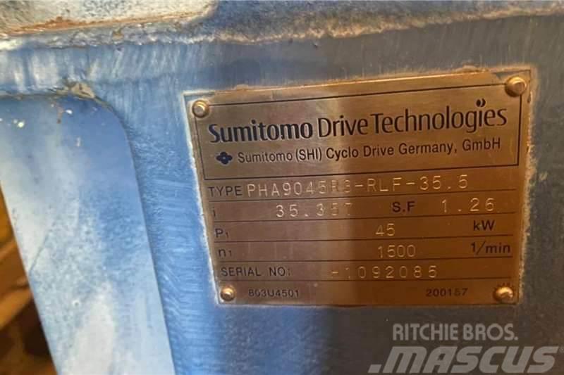 Sumitomo Industrial Gearbox 45kW Ratio 35.5 to 1 Andre lastbiler