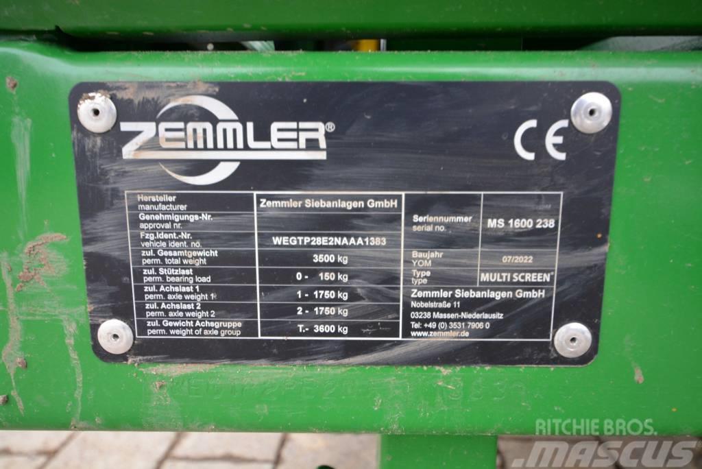 Zemmler MS 1600 Mobile sorterværker