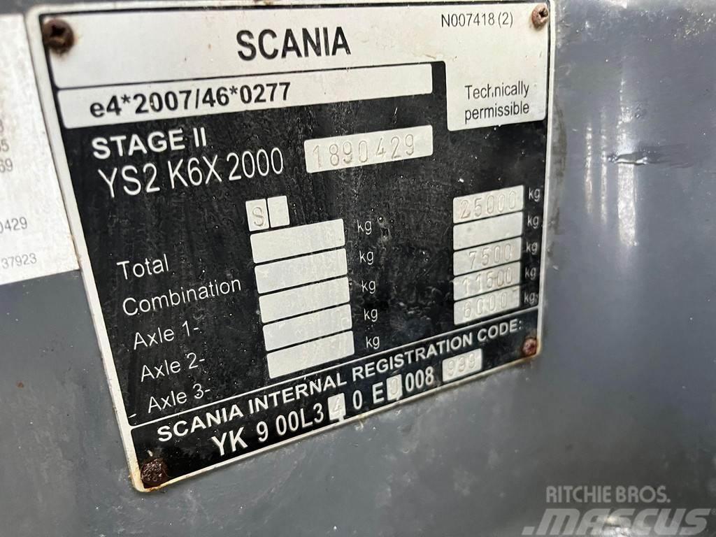 Scania K 360 6x2 Omniexpress EURO 6 ! / 62 + 1 SEATS / AC Rutebiler