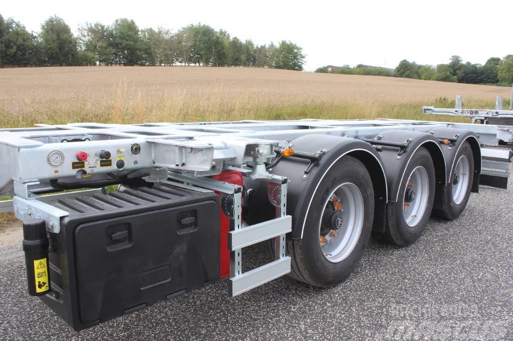 AMT CO320 Multi ADR Containerchassis Semi-trailer med containerramme