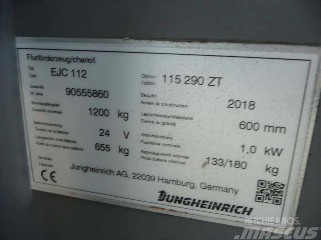 Jungheinrich EJC 112 290 ZT Selvkørende stablere