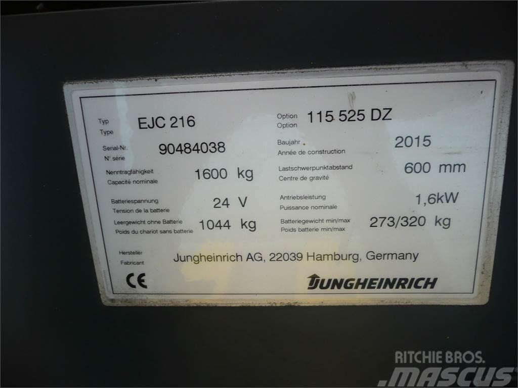 Jungheinrich EJC 216 525 DZ Selvkørende stablere