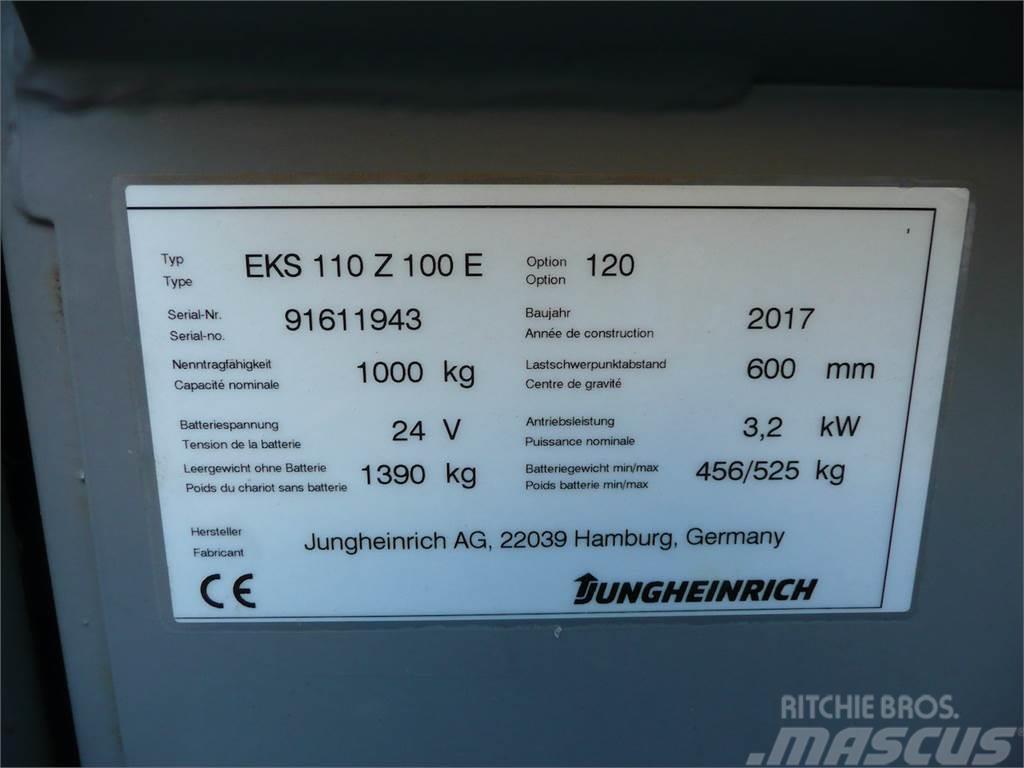Jungheinrich EKS 110 Z 100 E Plukketruck, høj