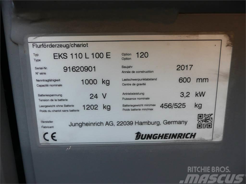 Jungheinrich EKS 110L 100E Plukketruck, høj