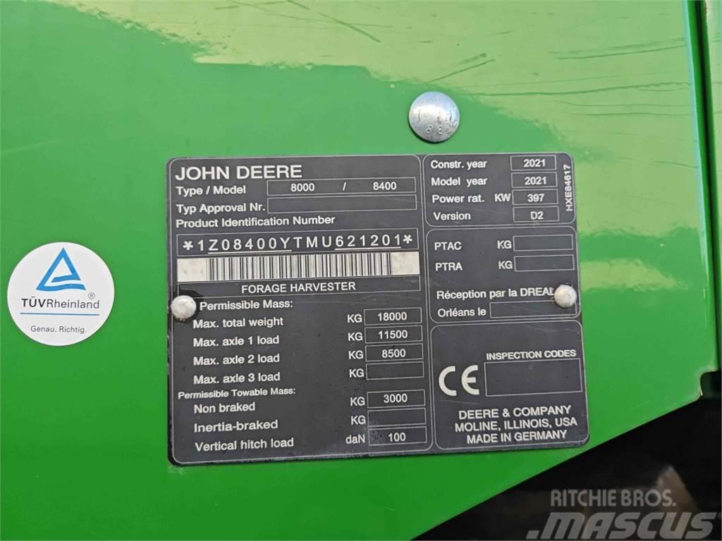 John Deere 8400i Finsnittere