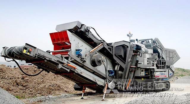 Liming YG935E69L Crawler type Mobile Crushing Plant Produktionsanlæg til grusgrav m.m.