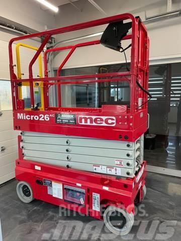 MEC Micro26 AC Electric Scissor Lift Saxlifte