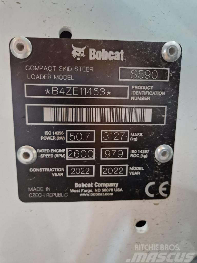 Bobcat S 590 Minilæsser - skridstyret