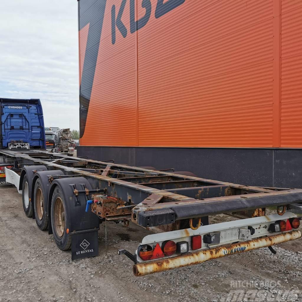 Krone SD FOR PARTS ONLY ! Semi-trailer med chassis
