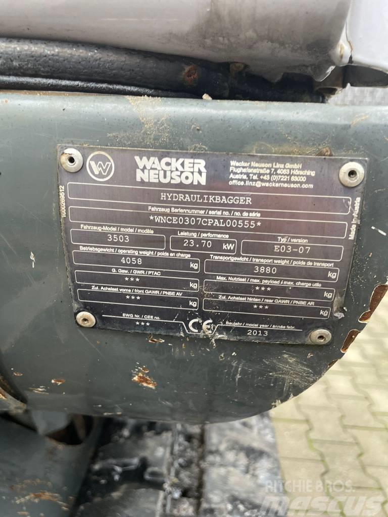 Wacker Neuson 3503 Minigravemaskiner