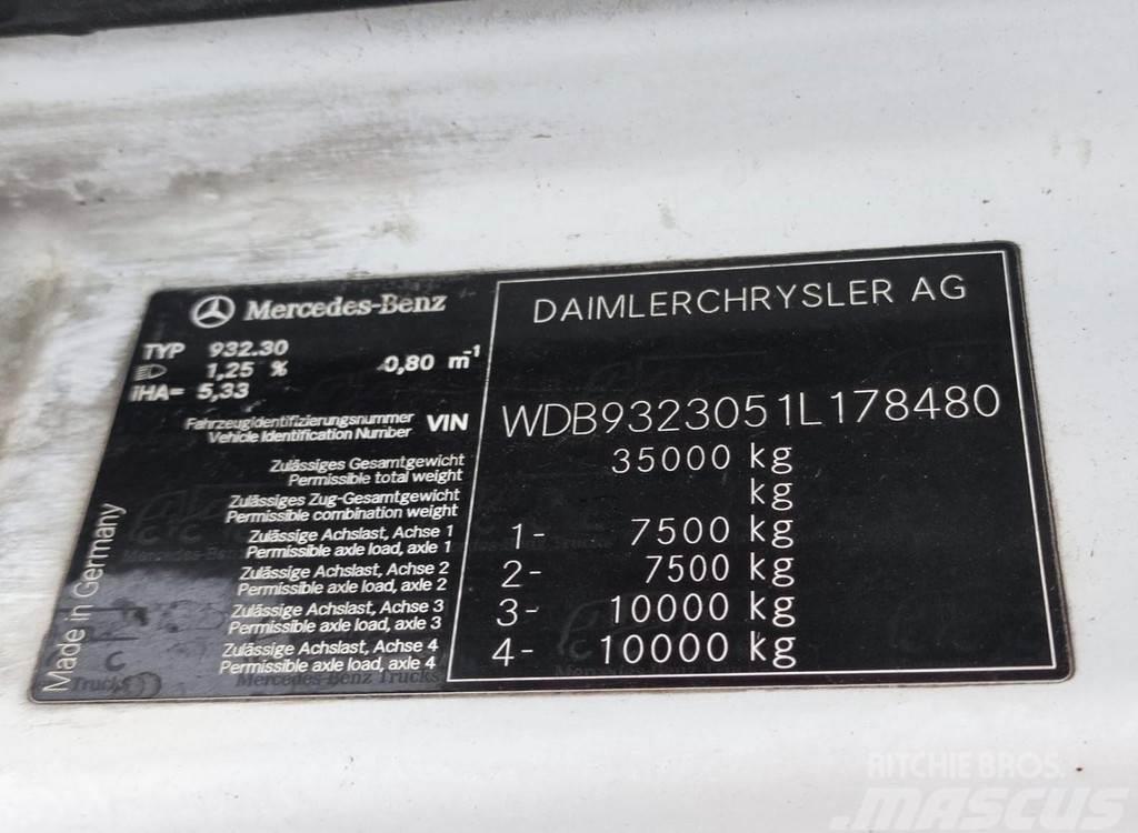 Mercedes-Benz Actros 3241K/45 8X4M / OM501 Engine sold / Gearbox Chassis og suspension