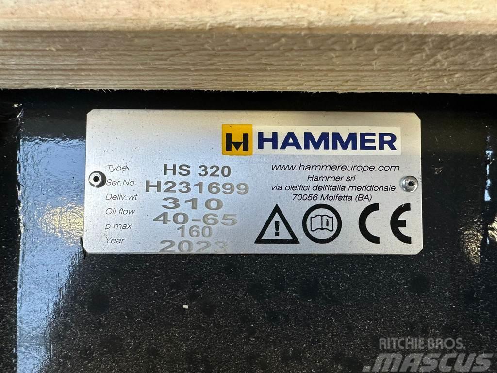 Hammer HS320 Hydraulik / Trykluft hammere