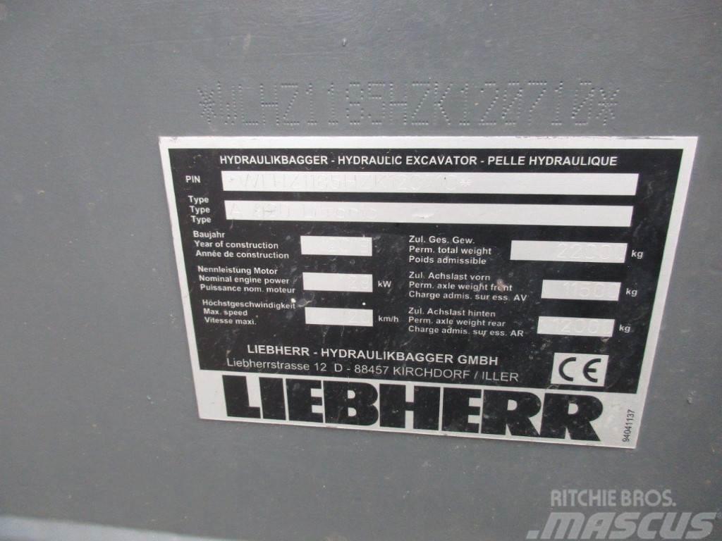 Liebherr A 920 Litronic Gravemaskiner på hjul