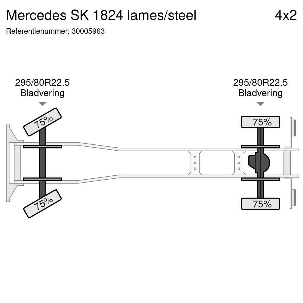 Mercedes-Benz SK 1824 lames/steel Lastbilmonterede lifte