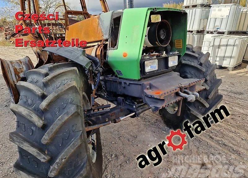 Deutz spare parts Agrostar 6.61 blok wał obudowa skrzyni Andet tilbehør til traktorer