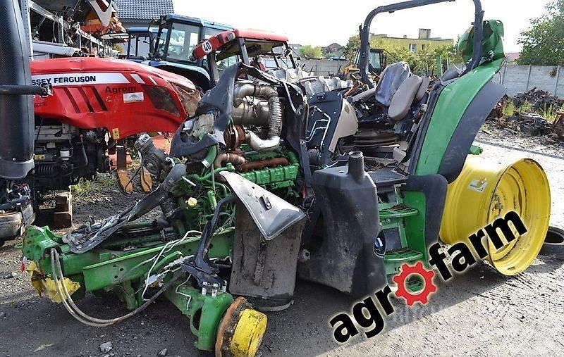 John Deere spare parts 6155 M 6170 skrzynia silnik kabina mos Andet tilbehør til traktorer