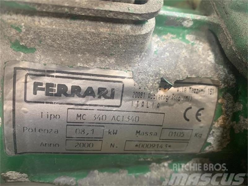 Ferrari 340 benzin med 1 meter kost Kompakte traktorer