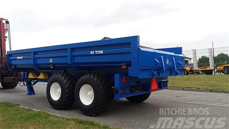 Tinaz 10 tons dumpervogn forberedt til ramper Andre have & park maskiner