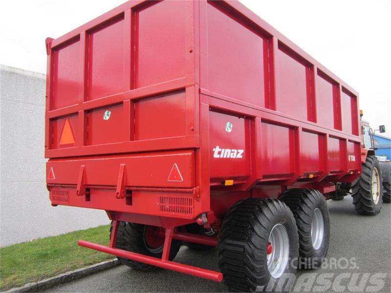 Tinaz 16 tons dumpervogne med kornsider Andre have & park maskiner