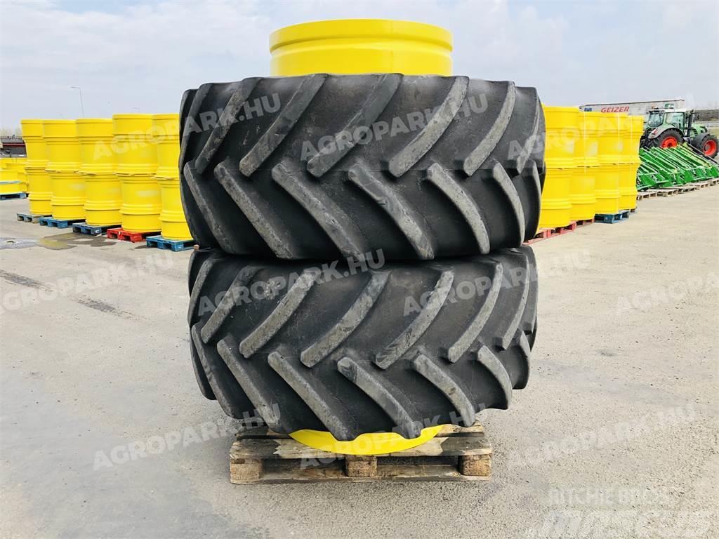  twin wheel set with Continental 650/65R34 tires Tvillinghjul