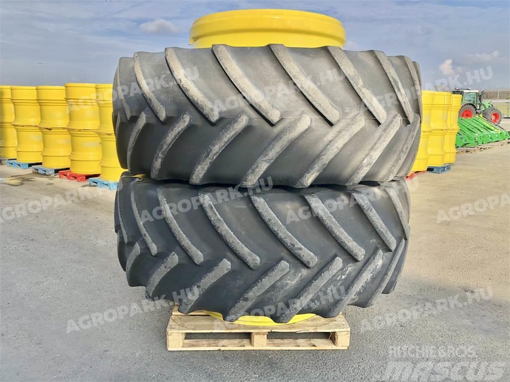  twin wheel set with Continental 710/75R42 tires Tvillinghjul