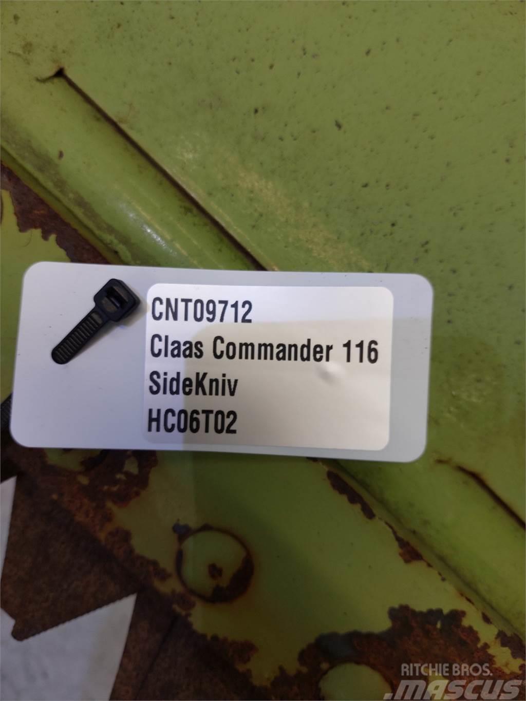 CLAAS Commandor 116 Tilbehør til mejetærskere
