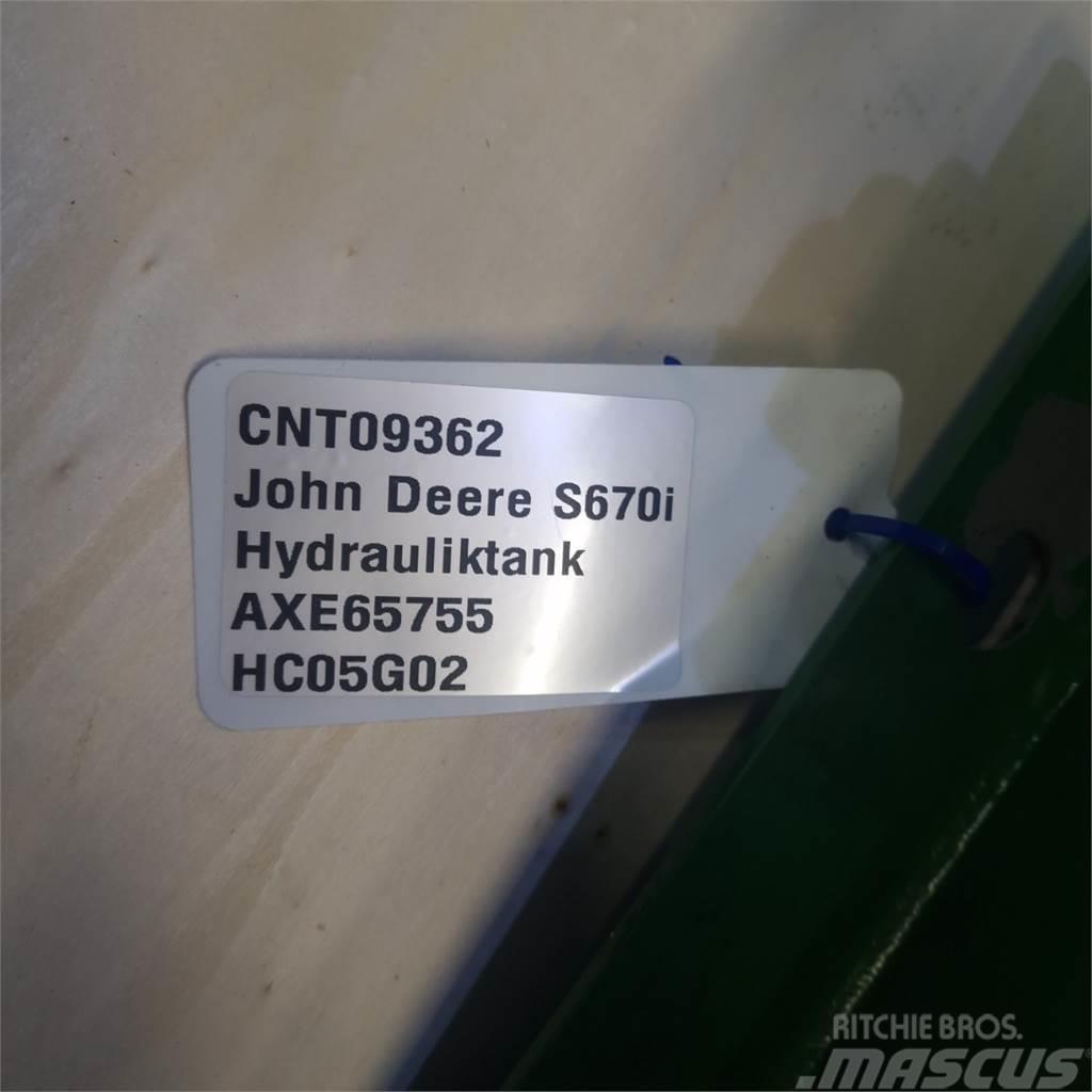 John Deere S670 Hydraulik