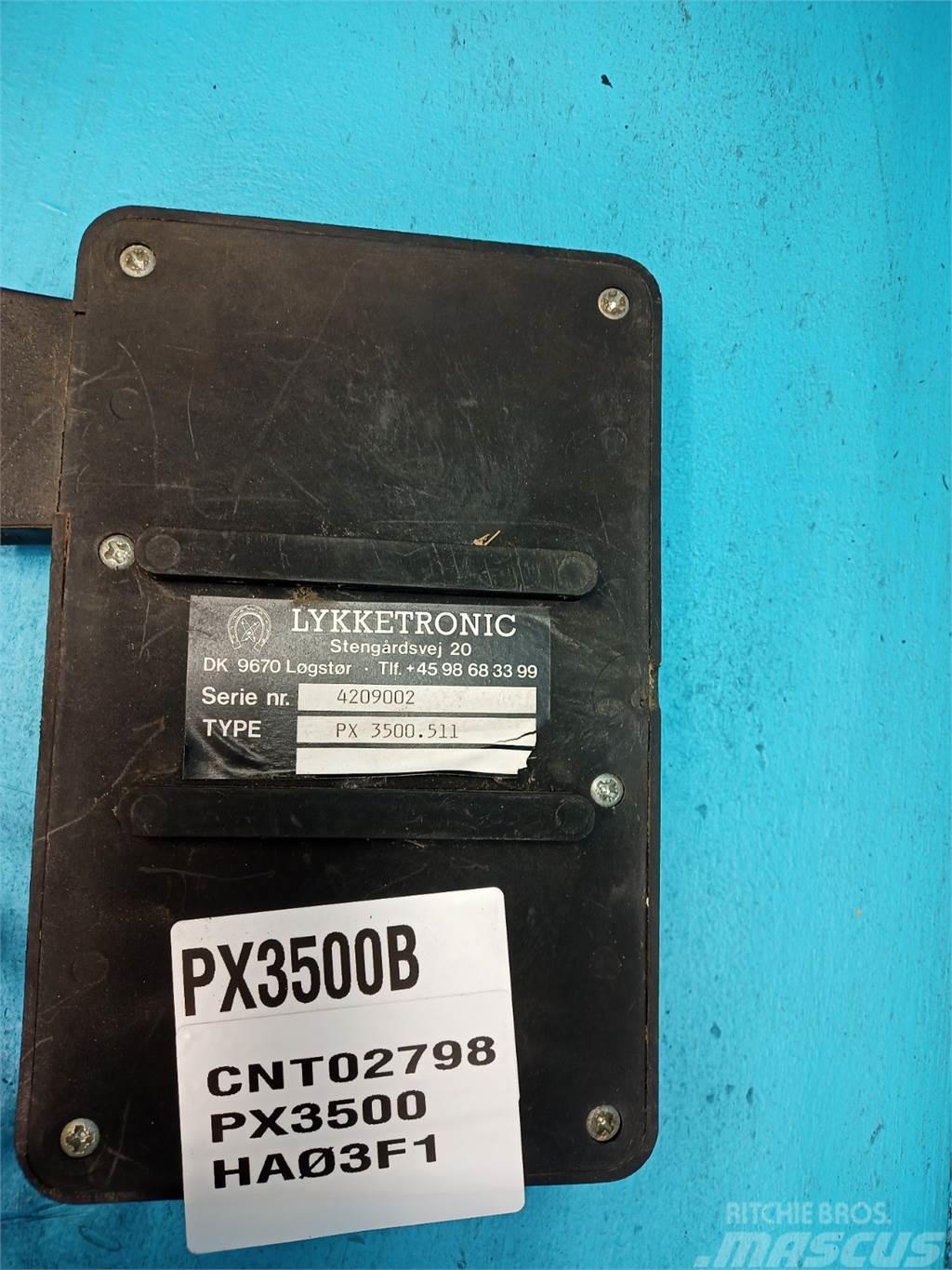  Lykketronic PX3500 Elektronik
