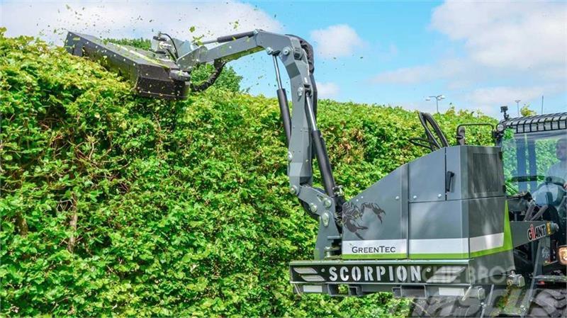 Greentec Scorpion 430 Basic Front Til læssemaskiner - PÅ LA Hækkeklippere