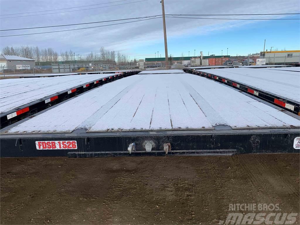 Fontaine Flat Deck Super B Lead/Pup Semi-trailer med lad/flatbed