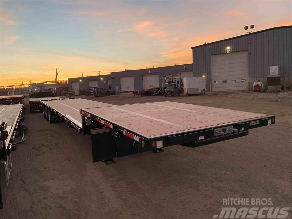 Lode King 53' Tridem Step Deck with Ramps Semi-trailer med lad/flatbed