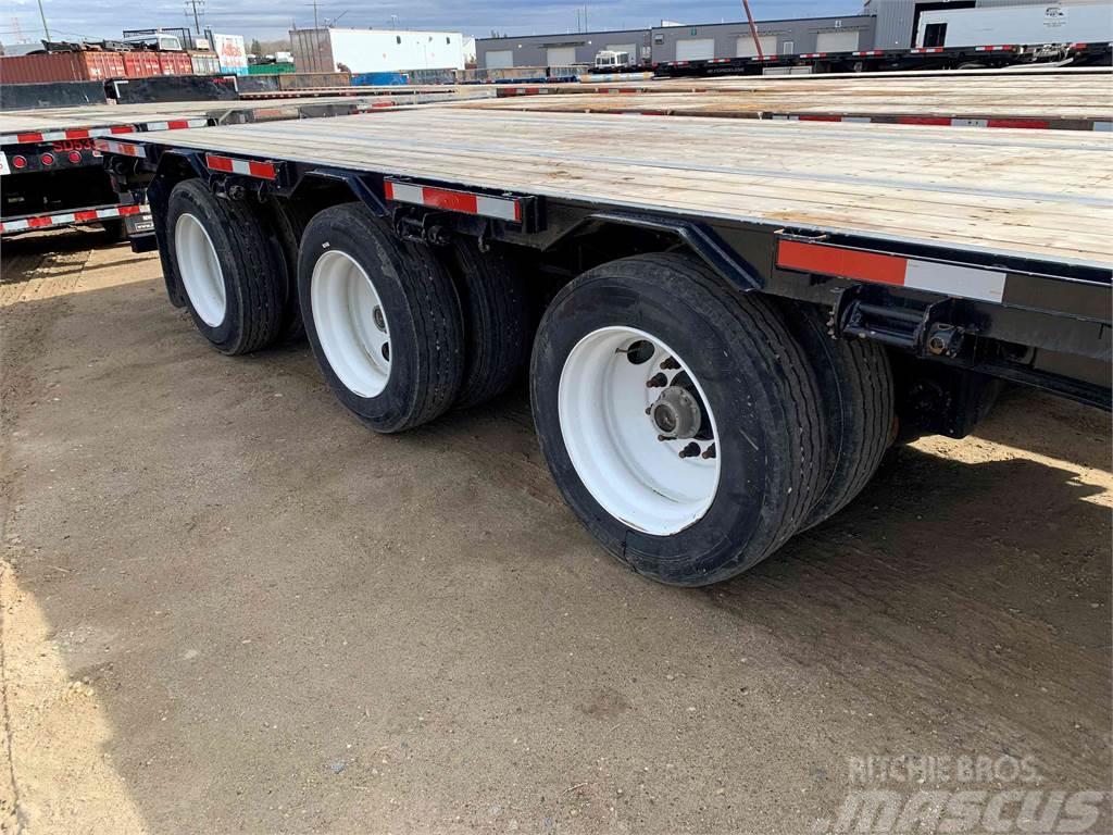Lode King 53' Tridem Step Deck Semi-trailer med lad/flatbed
