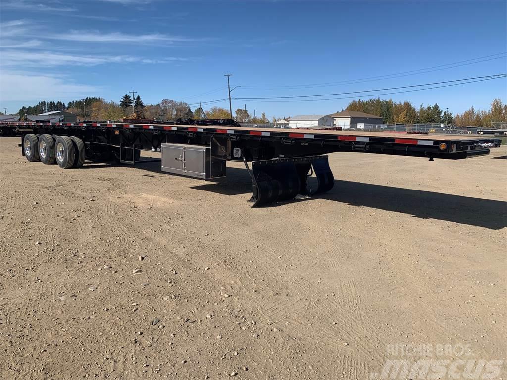 Lode King Tridem Flat Deck Semi-trailer med lad/flatbed