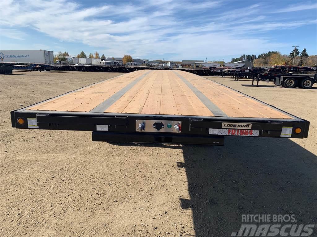 Lode King Tridem Flat Deck Semi-trailer med lad/flatbed