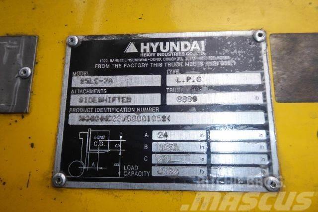 Hyundai 25LC-7A Gaffeltrucks - andre