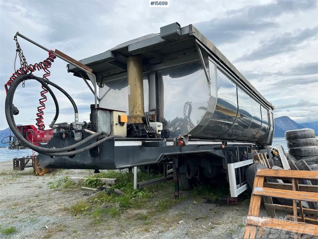  Arslan Asfaltsemi w/ guillotine hatch and hydrauli Andre Semi-trailere
