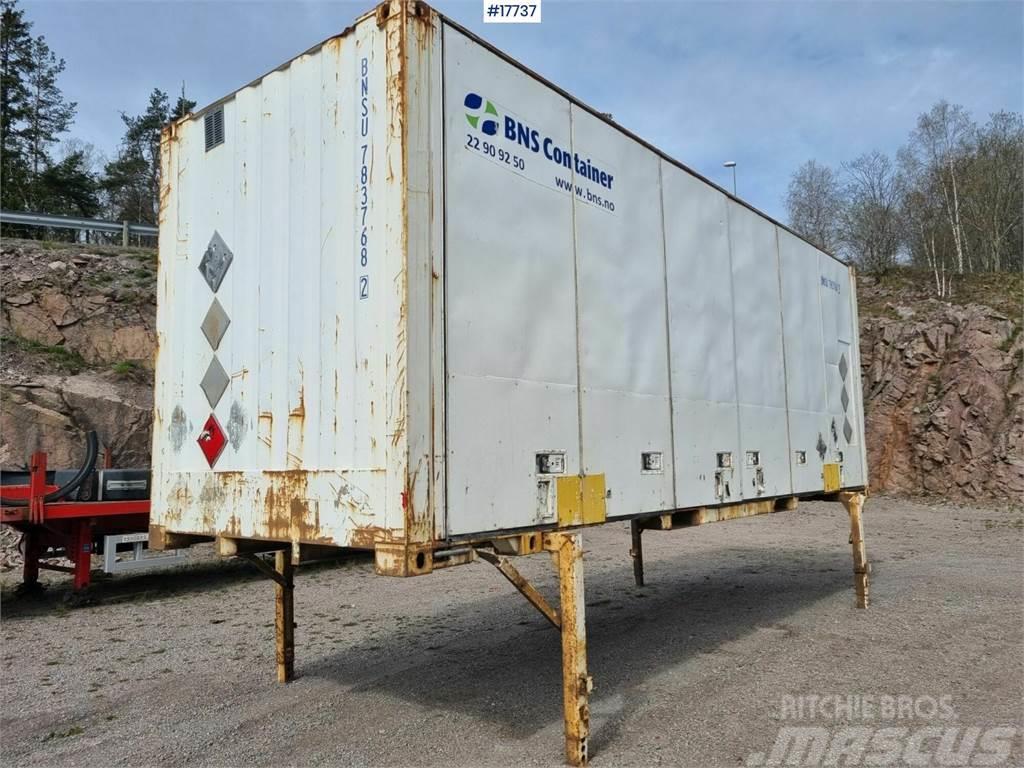  Container with side opening. Shipping-containere