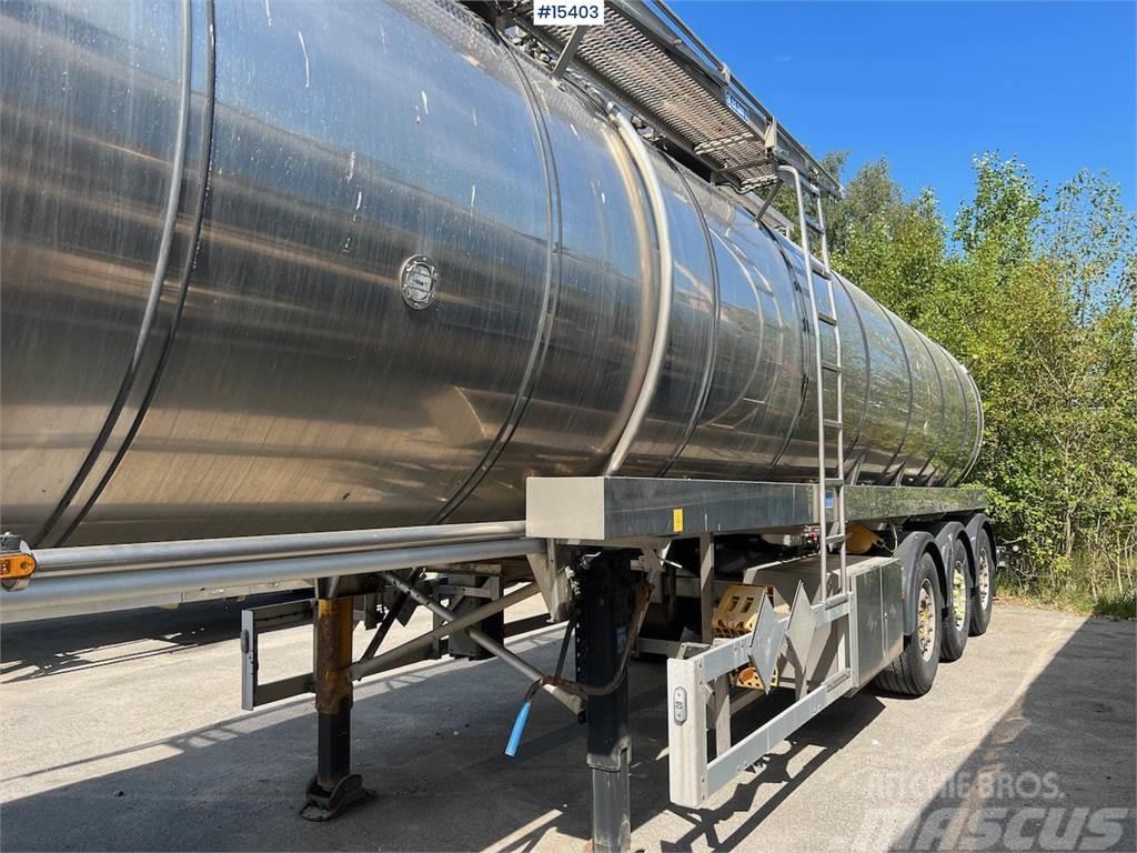 Feldbinder tank trailer. Approved for 3 years. Andre anhængere