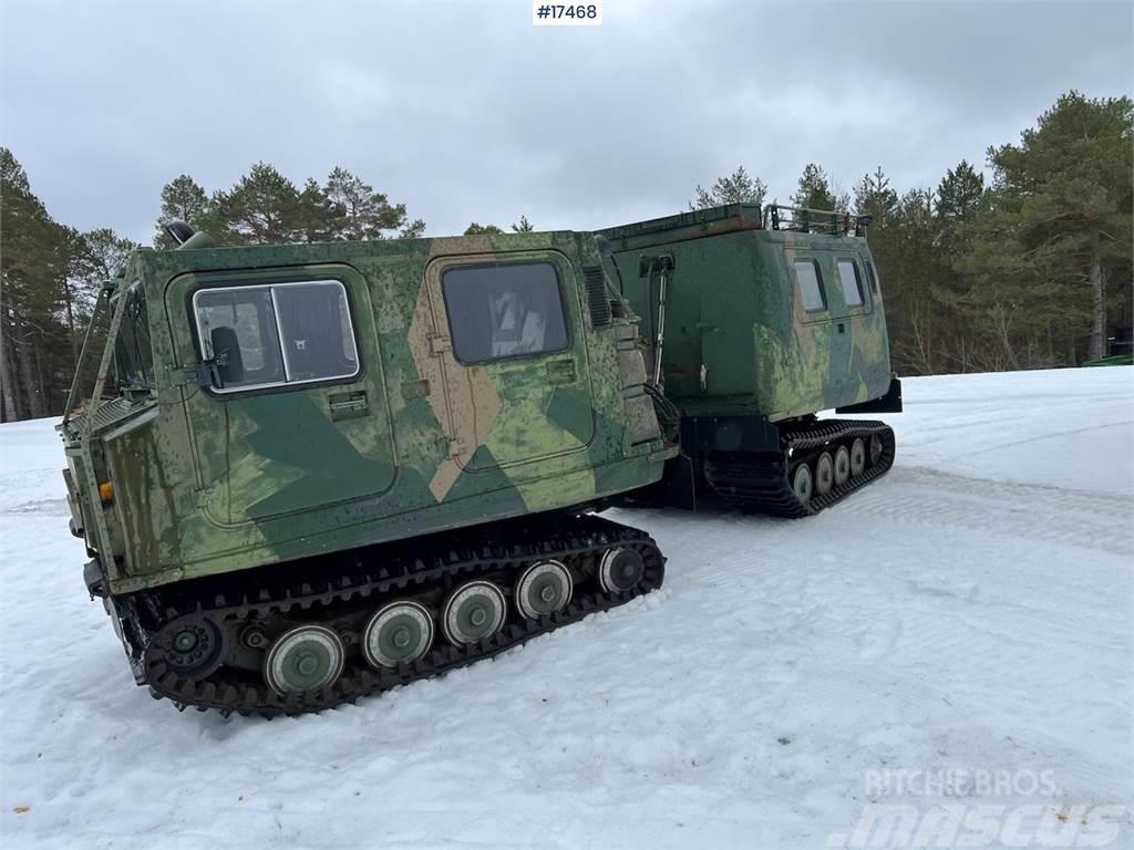  Hågglunds BV 206D Tracked trailer w/ rear trailer  Forsvar/Miljø