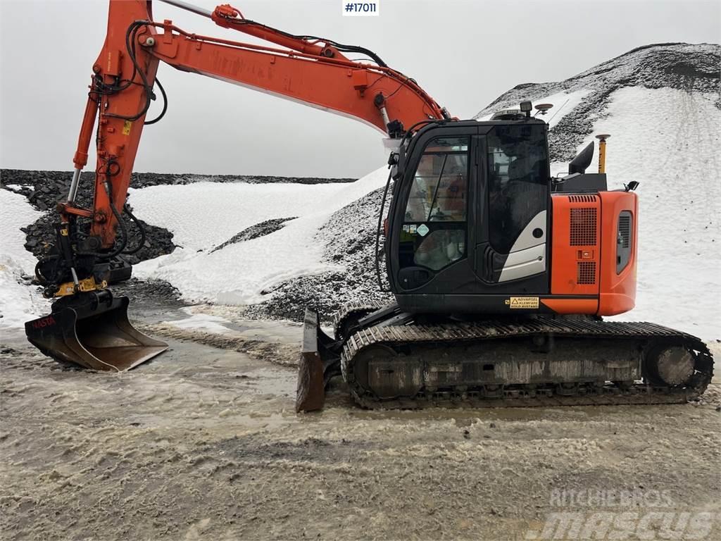 Hitachi ZX135us-6 excavator w/ gps, digging bucket, cleani Gravemaskiner på larvebånd